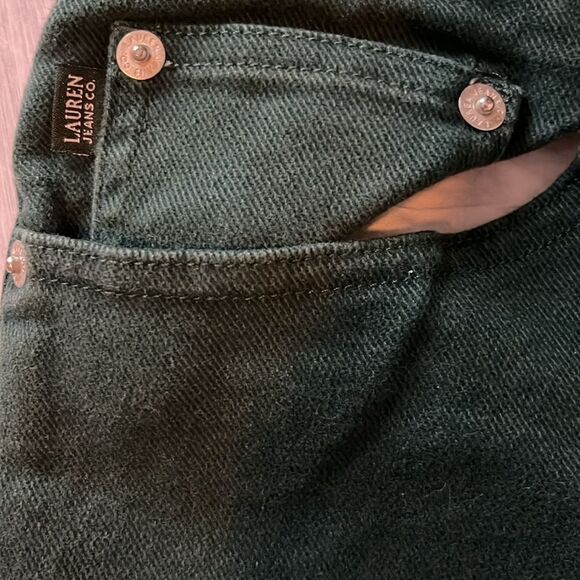 Lauren Jeans Co.Ralph Lauren Dark Green Jeans - Picture 3 of 6